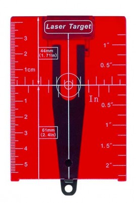 Leica 758831 Red Target Plate for the Lino L2-