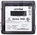 Leviton 1R480-011 Outdoor Dual Element kWh Meter, MAX 100A, Meter Only-