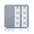 Leviton 2L207-CFG Large Series 2000 MMU Multiple Meter Units, 120/208V, 7 Three Element Meters-