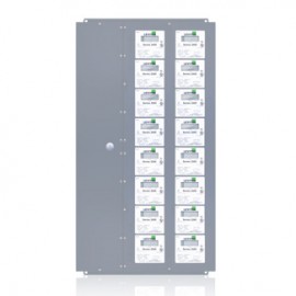 Leviton 2X213-CFG Extra Large Series 2000 MMU Multiple Meter Units, 120/208V, 13 Three Element Meters-
