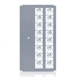 Leviton 2X409-CFG Extra Large Series 2000 MMU Multiple Meter Units, 277/480V, 9 Three Element Meters-