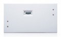 Leviton 6F101-C01 Single Element Mini Meter in Flush Mount Enclosure, 1P/2W, 100A, 1kWh Resolution, 100:0.1A Rated CT Required, 10/Carton-