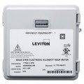 Leviton 6S101-D01 Single Element Mini Meter, 1P/2W, 120V, 0.1 kWh Resolution, Mechanical Counter, 100:0.1A Rated CT Required.-