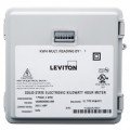 Leviton 6S101-D02 Single Element Mini Meter, 1P/2W, 120V, 0.1 kWh Resolution, Mechanical Counter, 200:0.1A Rated CT Required.-