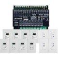 Leviton 95A00-2 Hi-Fi 2 Distributed Audio System Kit for Structured Wiring Enclosures, 8 Zones, 8 Sources-