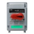 Leviton MS4X-303 Powerswitch Industrial-Grade AC 3-Pole Non-Fused Manual Motor Controller with Enclosure, 600 V, 30 A-