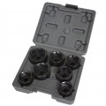 Lisle 13270 Filter Socket Set, 7-piece, low profile-