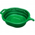 Lisle 17982 Drain Pan, 4.5 gal, Oval, Green-