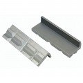 Lisle 48000 Vise Jaw Pads, aluminum, magnetic-