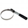 Lisle 53200 Tractor Oil Filter Wrench, 4-3/4" to 5-3/16", swivel grip-