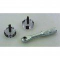 Lisle 64250 Right Angle Screwdriver, ratcheting, with bits-