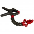 Lisle 70450 Flashlight Holder with Clamp, 9" gooseneck, 0.625 to 2" diameter-