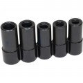 Lisle 71670 Large Tap Socket Set, 5-piece, 5/8" to 1"-