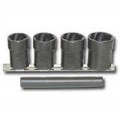 Lock Technologies LT4240 Locking Lugnut Twist Socket Removal Kit, ½" drive, 5-piece-