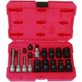 Lock Technologies LT4996 Brake Caliper Socket Kit, 17-piece-