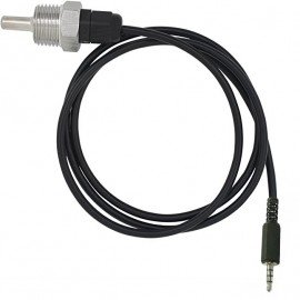 LoggerFlex TW0525 5' Digital Waterproof Temperature Probe, &amp;frac12;&amp;quot; NPT thermowell-