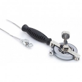 Lufkin CN1294SF5871N Atlas Chrome Clad/Nubian Double-Duty Oil Gauging Outage Tape, 0.5" x 66'-