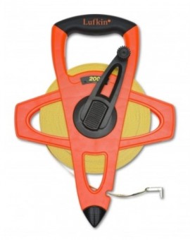 Lufkin FE200 Fiberglass Tape Measure, &amp;frac12;&amp;quot; x 200', C1 blade-