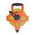 Lufkin FM050CME Fiberglass Dual-Sided Tape Measure, 0.5&amp;quot; x 164&#039;, SAE/metric-