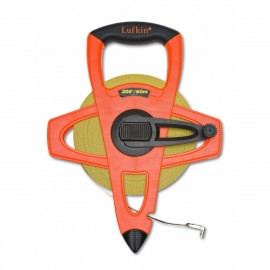 Lufkin FM060CME Fiberglass Dual-Sided Tape Measure, 0.5&amp;quot; x 200&#039;, SAE/metric-