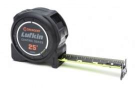 Lufkin L1025CB-02 Command Control Tape Measure, 1<sup>3</sup>&amp;frasl;<sub>16</sub>&amp;quot; x 25', black blade-