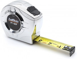 Lufkin P2210MEXN Yellow Clad Power Return Tape Measure, &amp;frac12;&amp;quot; x 3 m/10&#039;, A22 blade-