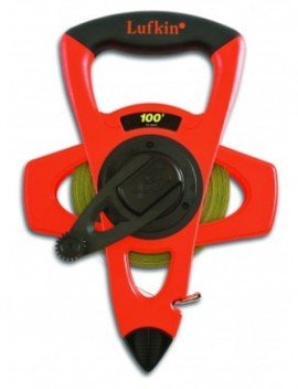 Lufkin PS1806DN Engineer&#039;s Ny-Clad Steel Tape Measure, &amp;frac12;&amp;quot; x 100&#039;-