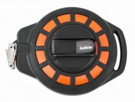 Lufkin ST100-07 Steel Construction Long Tape, &amp;frac38;&amp;quot; x 100&#039;, SAE/metric-