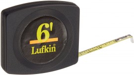 Lufkin W616 Pee Wee Yellow Clad Pocket Tape Measure, &amp;frac14;&amp;quot; x 6'-