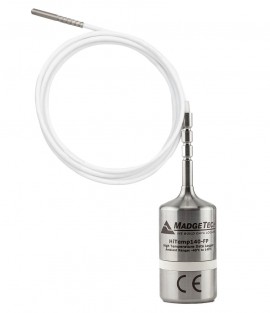 MadgeTech HiTemp140-FP-24 High Temperature Data Logger with 24" flexible RTD probe, without stainless steel tip, 284°F-