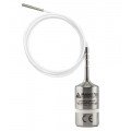 MadgeTech HiTemp140-FPST-12-KR High Temperature Data Logger with 12&quot; flexible RTD probe, stainless steel tip, key ring end cap, 284°F-