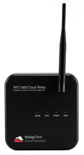 MadgeTech RFC1000 Cloud Relay Cloud Services Data Logging Hub for the RFOT and 2000A series-
