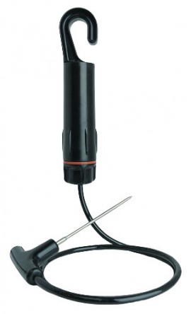 MadgeTech RFOT-FR Wireless Meat Temperature Data Logger with fast response probe, -58 to 392&amp;deg;F, 1.75&amp;quot; probe length-