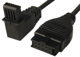 Mark-10 09-1066 Cable, Analog, Series 7/5/4 to Dual Banana Plug-