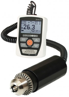 Mark-10 MTT03-100 Digital Torque Gauge, 100 lbFin, 1600 ozFin, 1150 Ncm-