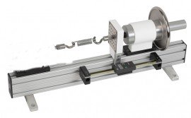 Mark-10 TSC1000H Manual Test Stand, 1000 lbF, horizontal-