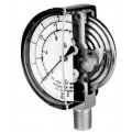 Marsh G22677 Diaphragm Gauge, 2.5&amp;quot;, 0 to 10 oz/in&lt;sup&gt;2&lt;/sup&gt;, 1/4&amp;quot; NPT Lower-