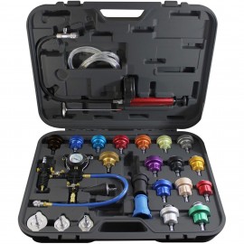 Mastercool 43301 Radiator Pressure Test Kit, 0 to 35 psi, 27-piece-