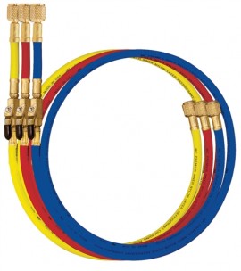 Mastercool 49264-60 Yellow Nylon Barrier Hose with 60&amp;quot; length, 800 PSI-