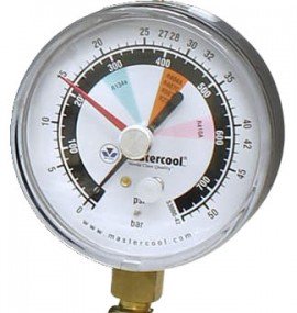 Mastercool 53000-42 Leak Testing Gauge with pointer for the nitrogen pressure regulators-