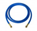 Mastercool 53376-601YF Refrigerant Charging Hose, 60&quot;, blue, R1234YF-