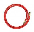 Mastercool 53376-603YF Refrigerant Charging Hose, 60&quot;, red, R1234YF-