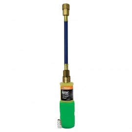Mastercool 53909 Mini Auto A/C Master Leak Shield Dye Injector with dye, low side hose, R12 adapter-