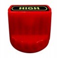 Mastercool 58212 Replacement Knob with screw for 4-way manifolds, red-