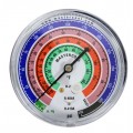 Mastercool 58501 Replacement Gauge for R22, R404A, and R410A refrigerants, low-side, 3-1/8&quot;-