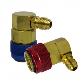 Mastercool 66534-R Low Side Economy Coupler, R134a, 1/4 FL-M x 0.51&quot;-