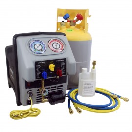 Mastercool 69360-22 Twin Turbo Refrigerant Recovery Machine for refrigerated transport units-