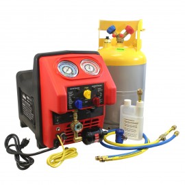 Mastercool 69360-YF Spark Free Twin Turbo Complete Recovery Machine, R1234YF-