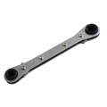 Mastercool 70081 Ratchet Wrench with reversible ratchet, 9/16&quot;, 1/2&quot; hex, 1/4&quot; and 3/16&quot; square-