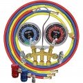 Mastercool 81661 2-Way Brass Manifold Gauge, R1234YF-